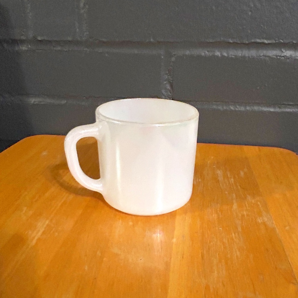 Vintage Federal Glass Moonglow Coffee Mug